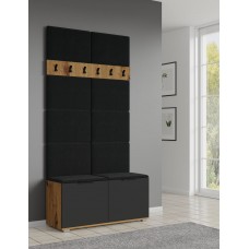 Apavu skapītis CLIF ST-50, ozols craft/antrancīts